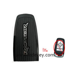 For Ford RAPTOR remote key back cover with RAPTOR logo