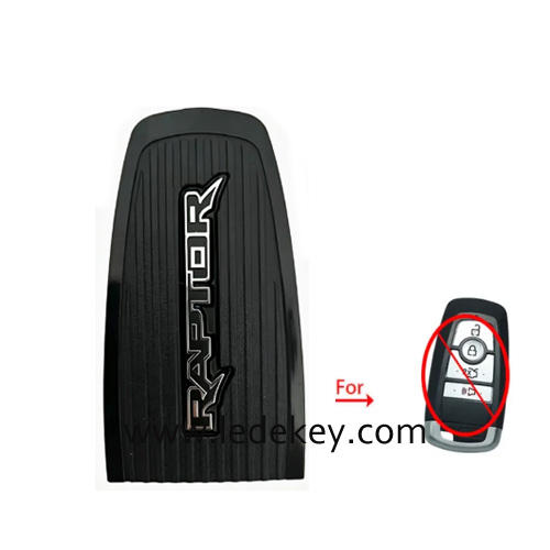 For Ford RAPTOR remote key back cover with RAPTOR logo