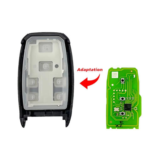For Kia 4 button remote key fob shell with battry clamp , Please choose the key blade model