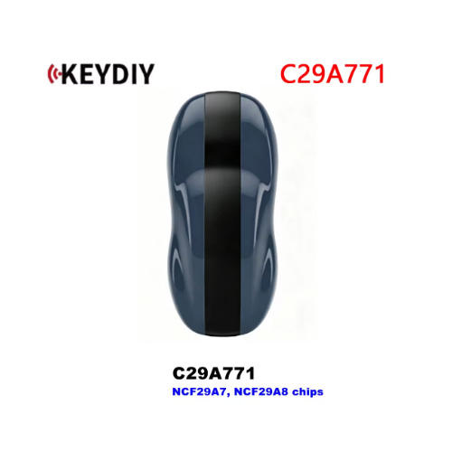 KEYDIY C29A771 Smart Key Titanium Gray Color Without Buttons