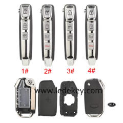 For New Kia 2022+ Flip Remote Car Key Shell Fob ，Please choose  model