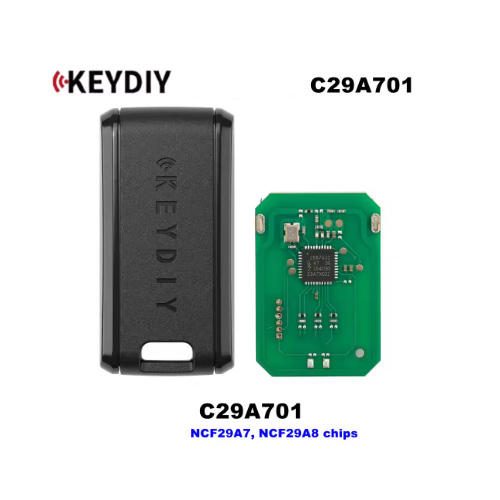 KEYDIY C29A701 Programmable Smart Key for Smart Keys with NXP Chips Without Buttons