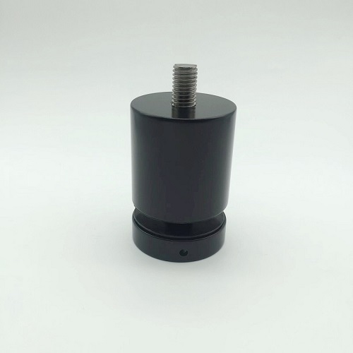 Black Glass Adapters Standoff Pin Fixed Stainless Steel 316, 38mm and