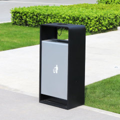 Commercial Metal Waste Bin