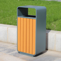Commercial Plastic Wood Waste Bin