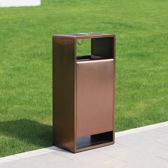 Commercial Metal Waste Bin