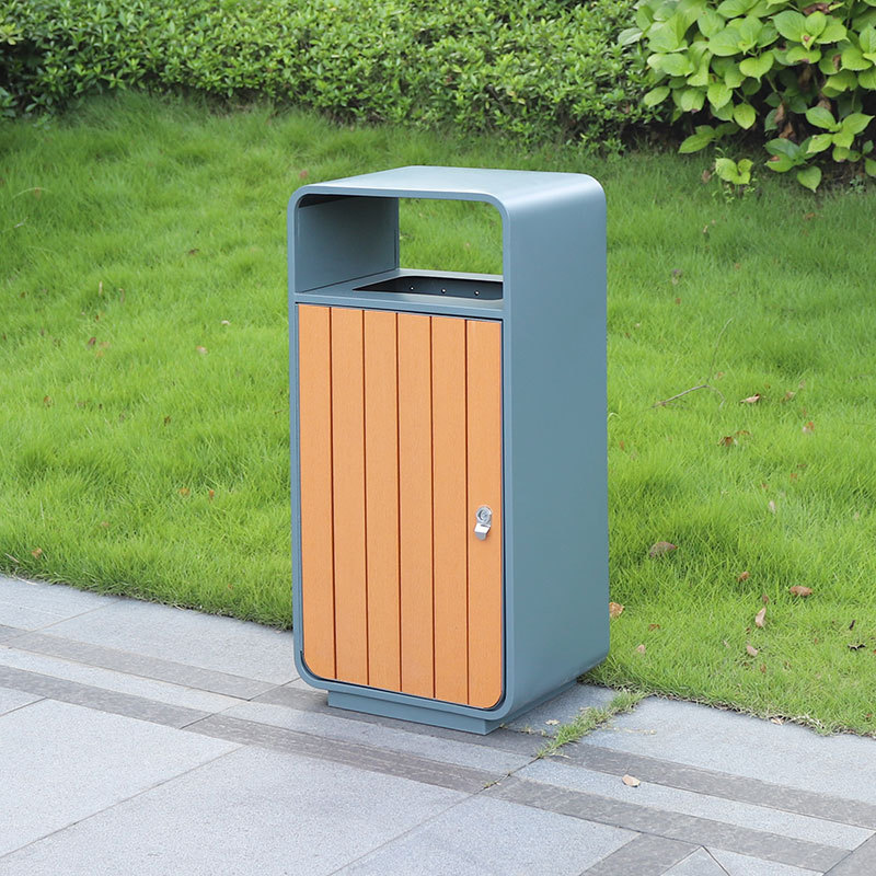 Commercial Plastic Wood Waste Bin