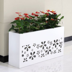 Hollow Carved Flower Stand Planter Box