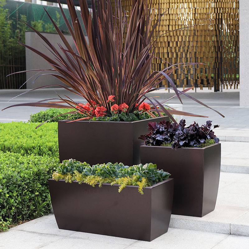 Outdoor Flower Pot Commercial Flower Planter