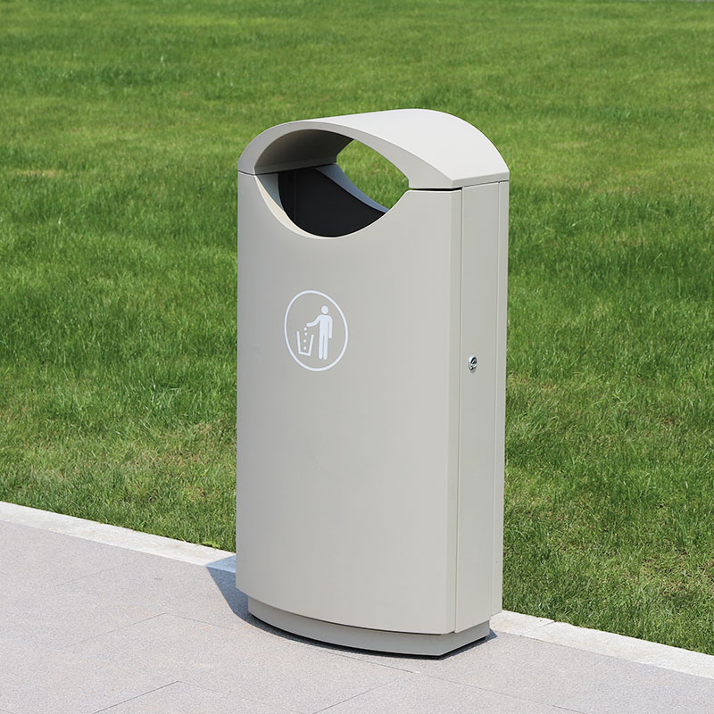 Street Metal Recycling Garbage Bin