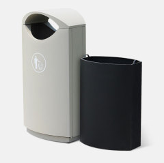 Street Metal Recycling Garbage Bin
