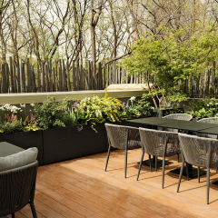 Simple Rectangle Matal Planter Box