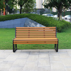 PS Plastic Polywood Outdoor Park Bench Wooden Patio Chair Garden Seating