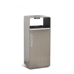 Outdoor Street Stainless Steel Trash Bin