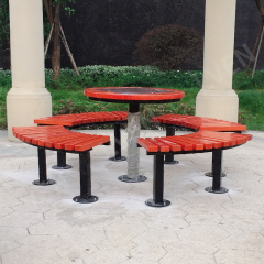 Outdoor Picnic Table Park Seating Garden Table and Bench Set