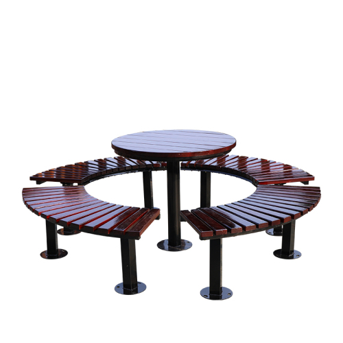 Outdoor Picnic Table Park Seating Garden Table and Bench Set