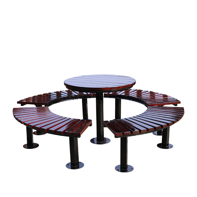 Outdoor Picnic Table Park Seating Garden Table and Bench Set