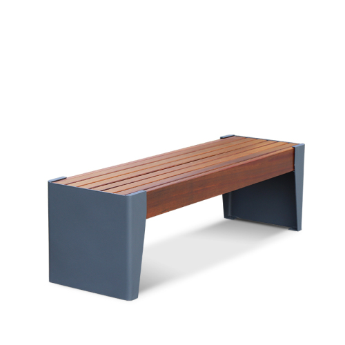Patio Bench Wooden Seat for Park, Garden, Street, Hallway