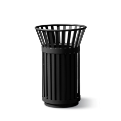 Outdoor Flower Basket Design Trash Cans