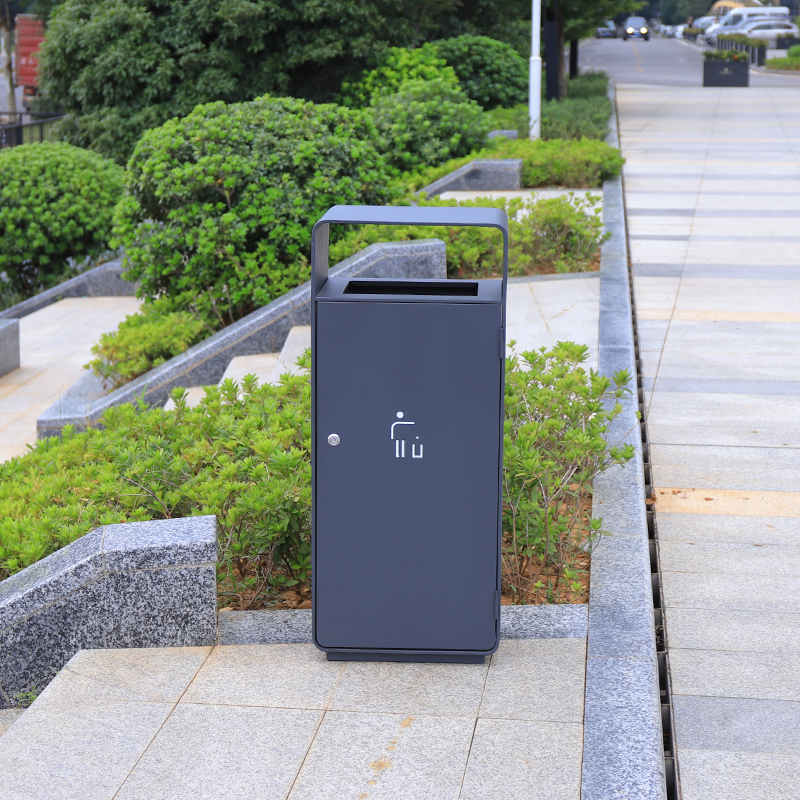 Metal Commercial Trash Cans