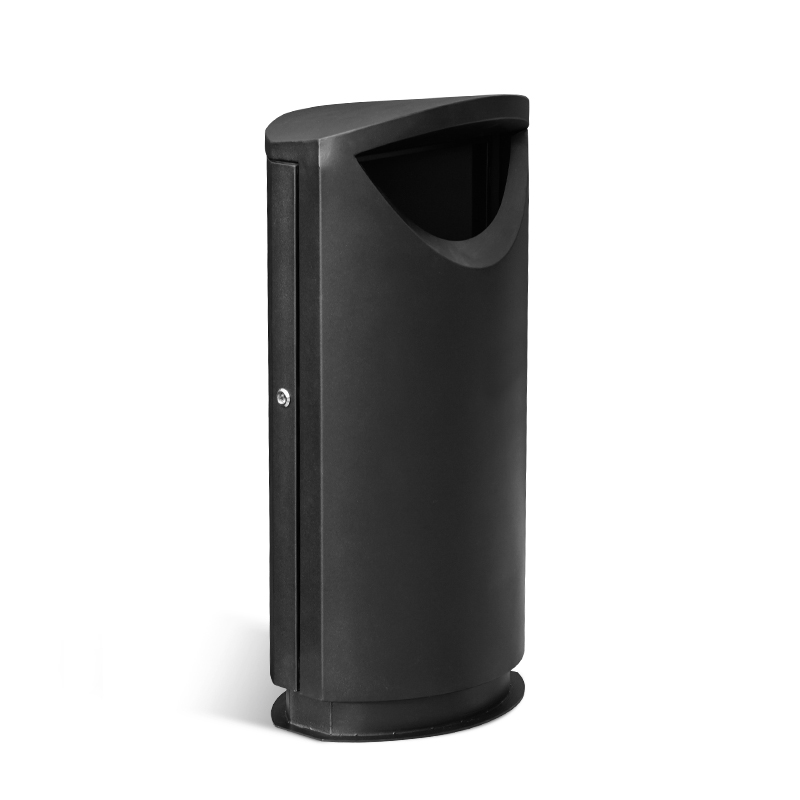 Stainless Steel Trash Bin For Outdoor Use
