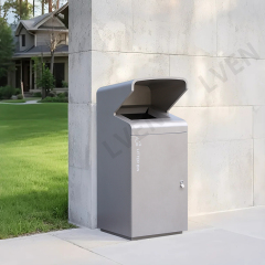 Big Capacity Metal Trash Can