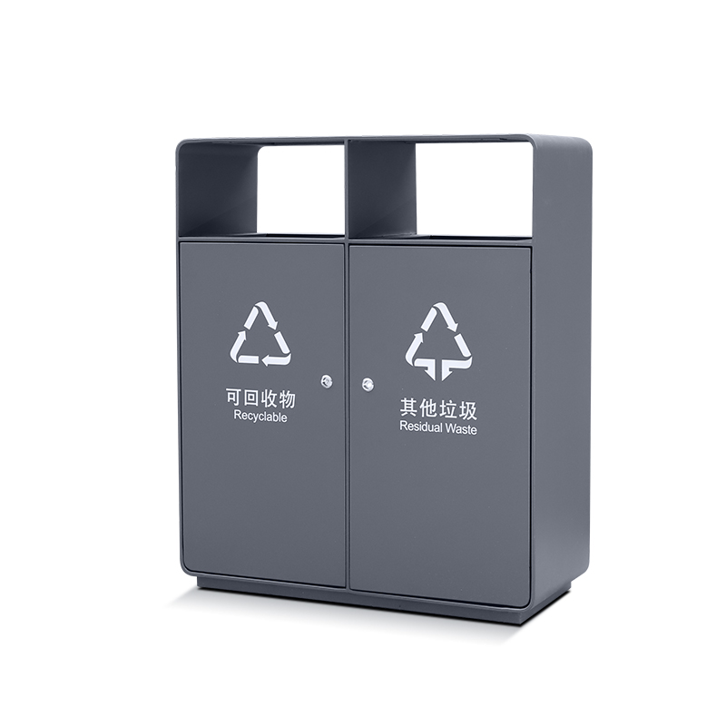 Metal Commercial Trash Cans