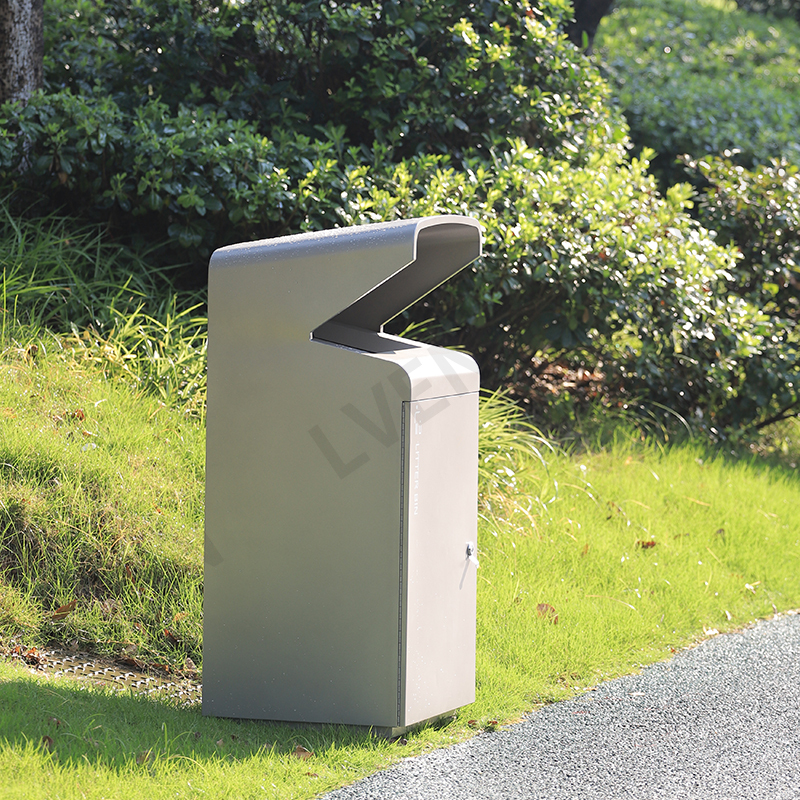 Big Capacity Metal Trash Can