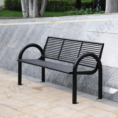 Metal Seating Patio Bench Chair For Outdoor Park Street Garden Use