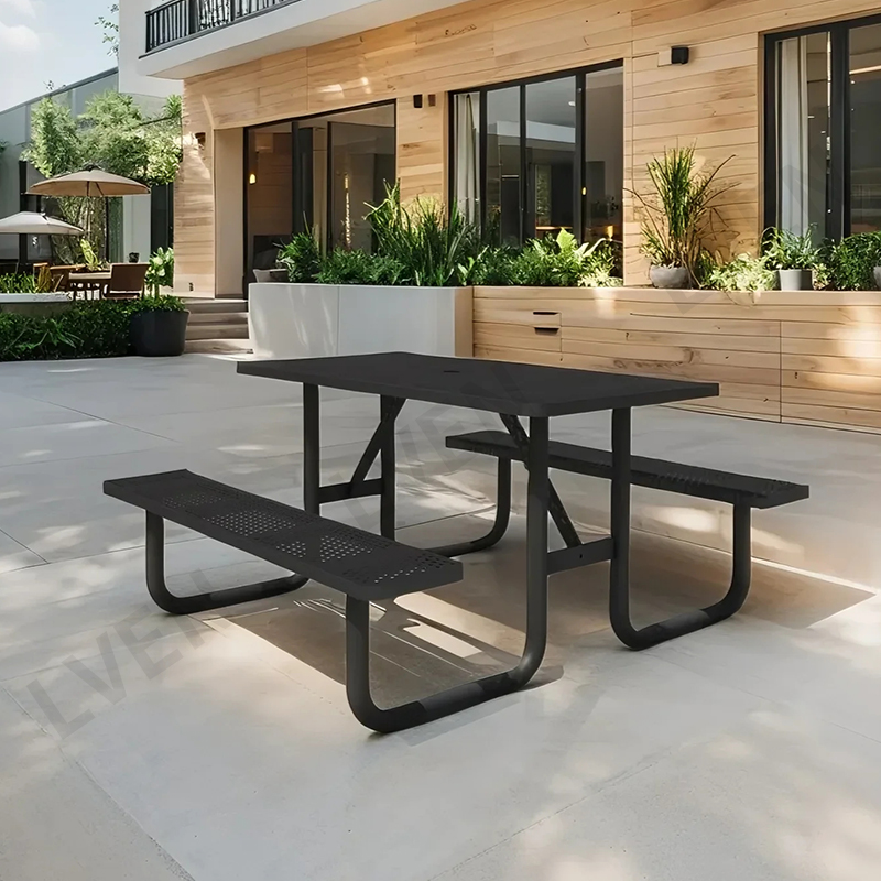 Heavy-Duty Metal Tables & Chairs for Commercial Use