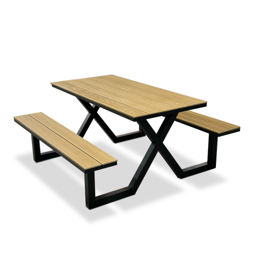 Commercial Outdoor Table Set - Durable and Low-Maintenance