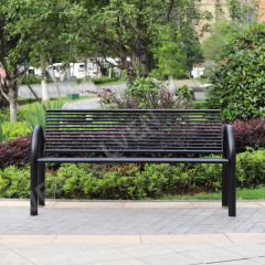 Metal Seating Patio Bench Chair For Outdoor Park Street Garden Use