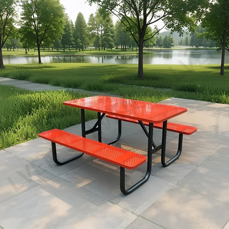 Heavy-Duty Metal Tables & Chairs for Commercial Use