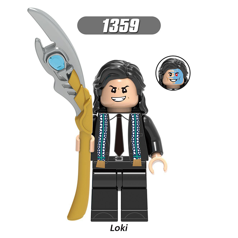 X0269 Super Heroes Marvel Movies Avengers Building Blocks Odin Laufey Thor Loki Frigga Action Mini Figures Assemble Bricks Educational Toys Birthday DIY Gift for Children