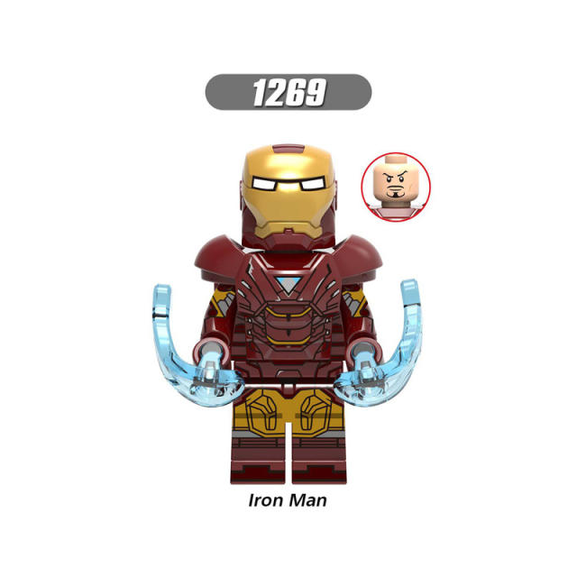 X0259 Super Heroes Marvel  Avengers Minifigures Building Blocks Iron Man Chitauri Captain America Loki Black Widow Thor Hawkeye Action Mini Figures Assemble Bricks Toy Birthday Gift for Chrildren