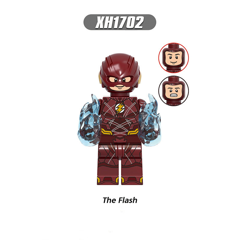 X0312 Super Heroes Marvel Justice League Minifigures Building Blocks Superman Wonder Woman Batman Aquaman Mera The Flash Cyborg Action Figures Mini Assemble Bricks Educational Toys for Children