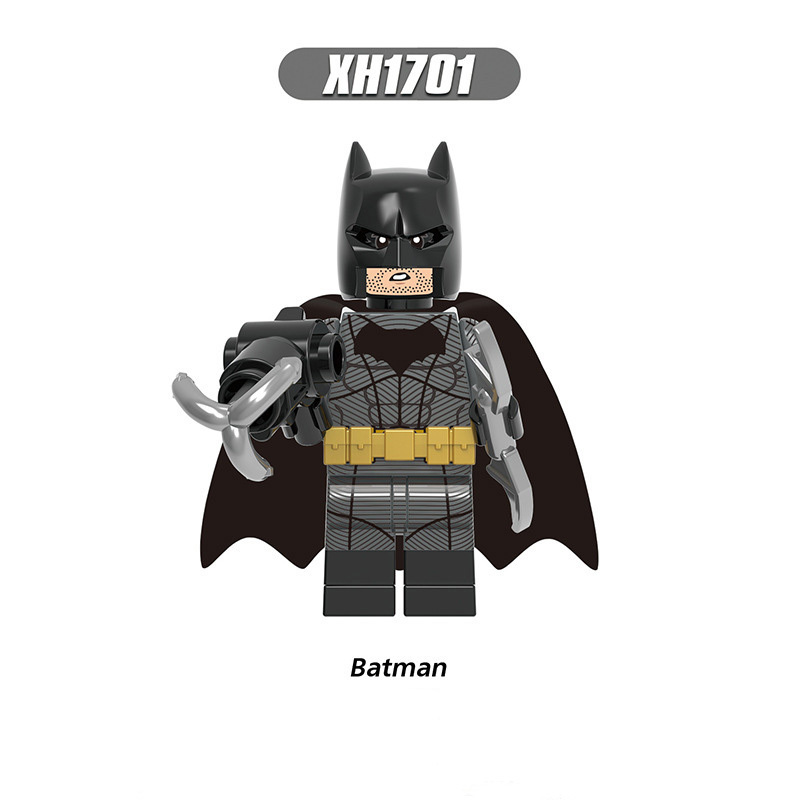 X0312 Super Heroes Marvel Justice League Minifigures Building Blocks Superman Wonder Woman Batman Aquaman Mera The Flash Cyborg Action Figures Mini Assemble Bricks Educational Toys for Children