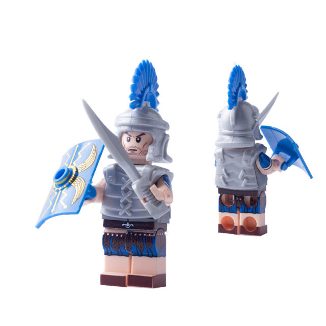 X0316 Medieval Military Soldiers Wars Minifigures Building Blocks  Spartan Warrior Roman Centurion Hero of Sparta Teutonic Knights Knights Hospitaller Knights of The Holy Sepulchre Knights Templar Action Mini Figures Weapon Helmet Shield Bricks Toys kids