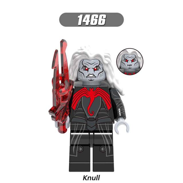 X0282 The Avengers Super Heroes Marvel Minifigures Building Blocks Peter Parker Silk Custom Spider-Man Spiderman Series Knull Movies Action Mini Figures Assemble MOC DIY Bricks Educational Toys Gift for Children Boys Kids