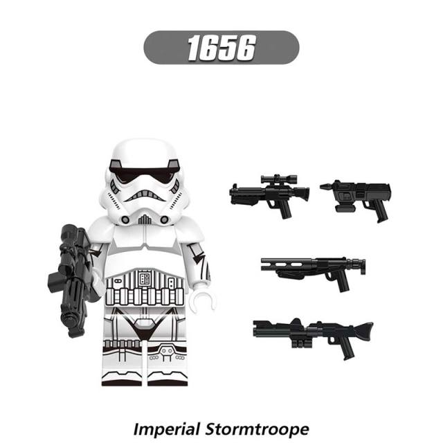 X0307 Star Wars Minifigures Building Blocks Incinerator Imperial Stormtrooper Battle Damaged Stormtrooper Sabine Wren Clone Force 99 Wrecker Force 99 Hunter 99 Crosshair Vizsla Movies Action Mini Figures Assemble Bricks Educational Toys Gift for Children