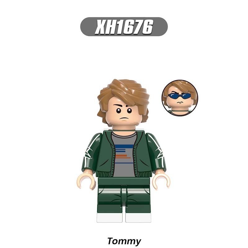 X0309 The Avengers Super Heroes Marvel Minifigures Building Blocks Witch Billy Agatha Monica Tommy Vision Wanda Mephisto Action Mini Figures Assemble MOC DIY Bricks Educational Toys Gift for Children Boys Kids