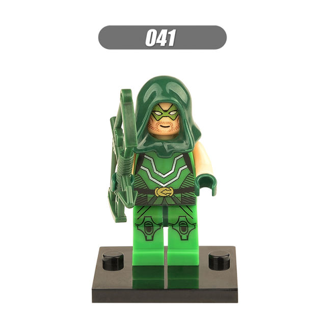 XH041 The Avengers Super Heroes Marvel Minifigures Building Blocks Arrow Action Mini Figures  Weapon Accessories Assemble MOC DIY Bricks Educational Toys Gift for Children Boys Kids