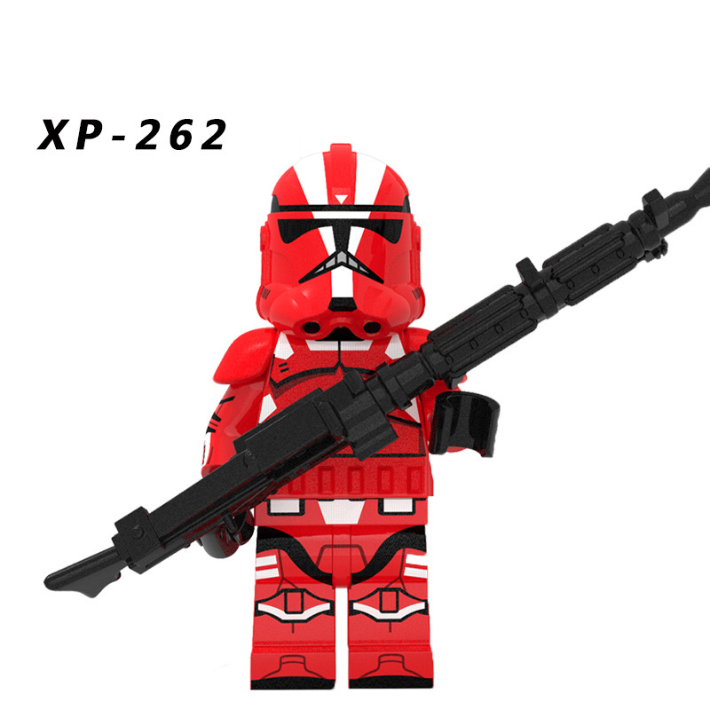 KT1034 Star Wars Minifigures Building Blocks Executioner Trooper Praetorian Guard Imperial shock trooper First Order Stormtrooper Imperial Stormtrooper Legion Darth Vader Mini Figures Assemble MOC DIY Weapon Game Bricks Educational Toys Gift Children