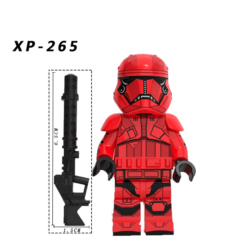 KT1034 Star Wars Minifigures Building Blocks Executioner Trooper Praetorian Guard Imperial shock trooper First Order Stormtrooper Imperial Stormtrooper Legion Darth Vader Mini Figures Assemble MOC DIY Weapon Game Bricks Educational Toys Gift Children