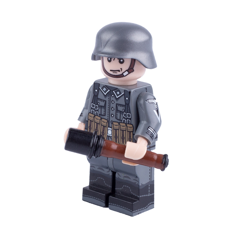 WW2 Military M24 Mini Arms Building Blocks Germany Soldiers Army Special Forces SWAT Police Action Minifigures Accessories Assemble Educational DIY MOC Compatible Bricks Toys Gift for Children Boys
