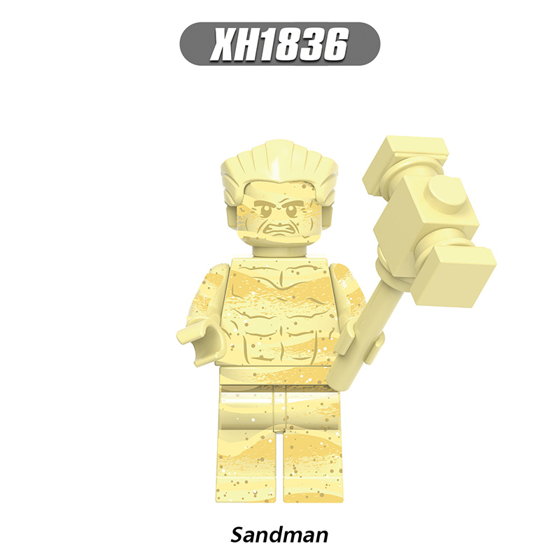 X0328 MOC Super Heroes Marvel Justice League Minifigs Building Blocks Spiderman Doctor Octopus Bricks Toys Gift For Boys