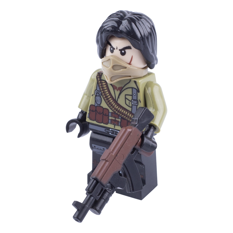 WW2 Military AK-GL Mini Arms Building Blocks Russia Soldier Weapons Gun Minifigs Army Accessory Bricks MOC Model Toys Gift for Boys