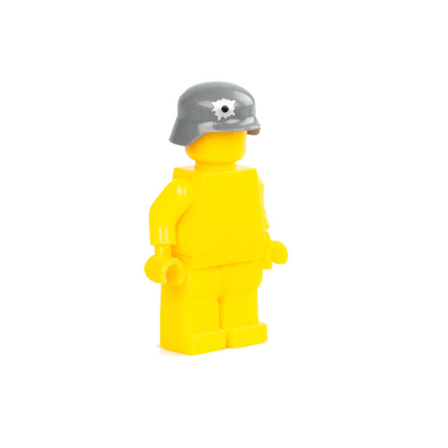 MOC WW2 Germany M35 Helmet Building Blocks Military Soldier Minifigures Headgear Hats Caps Accessories Army Bricks Model Toys