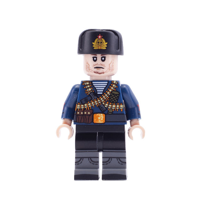 MOC WW2 Soviet Navy Helmet Building Blocks Military Soldier Minifigures Headgear Hats Caps Accessories Army Bricks Model Toys