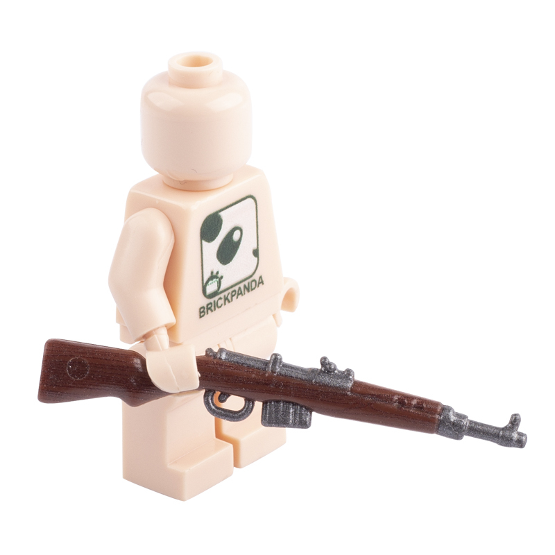 MOC WW2 Germany G43 Guns Building Blocks Military Army Soldiers Minifigures Weapon Print Rifle Accessories Bricks Model Toys